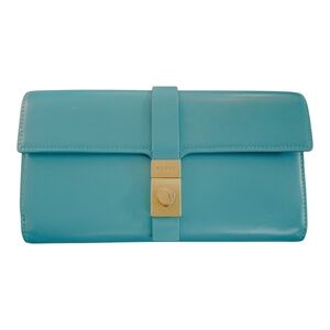 PEDRO Teal Clutch Wallet